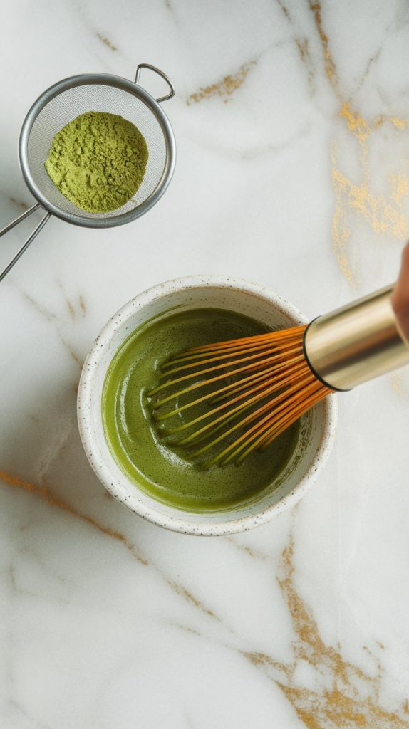 Step 6: Make the Matcha Glaze