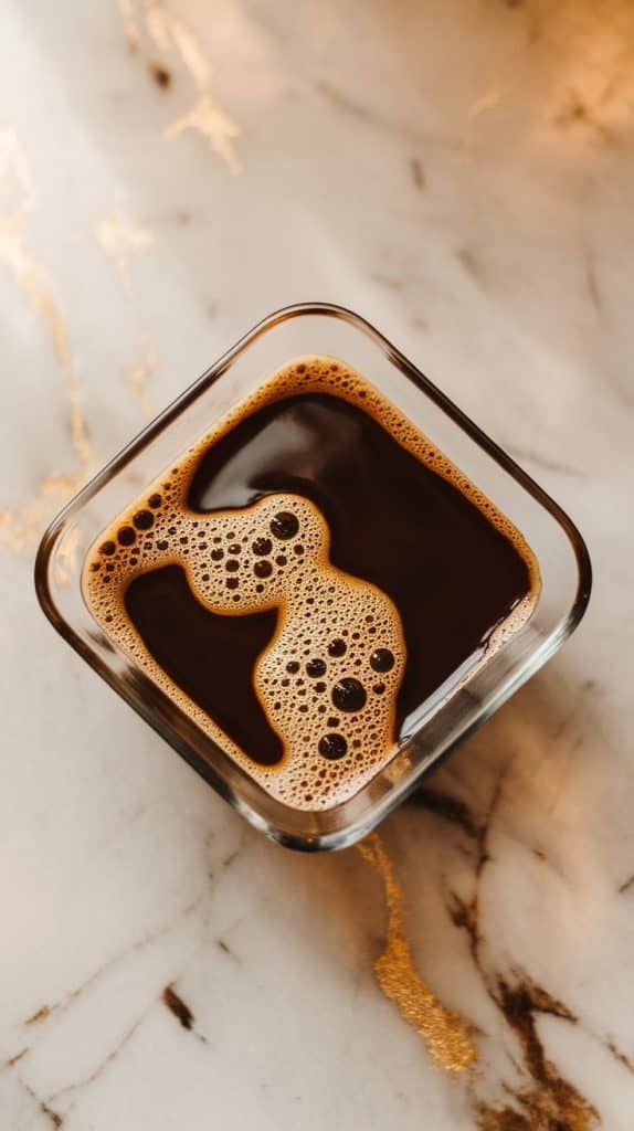 Japanese coffee jelly