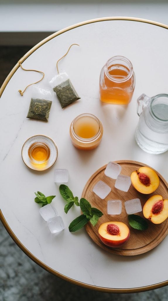 Starbucks Copycat Peach Green Tea