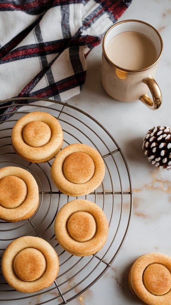 Soft and Chewy Eggnog Snickerdoodles