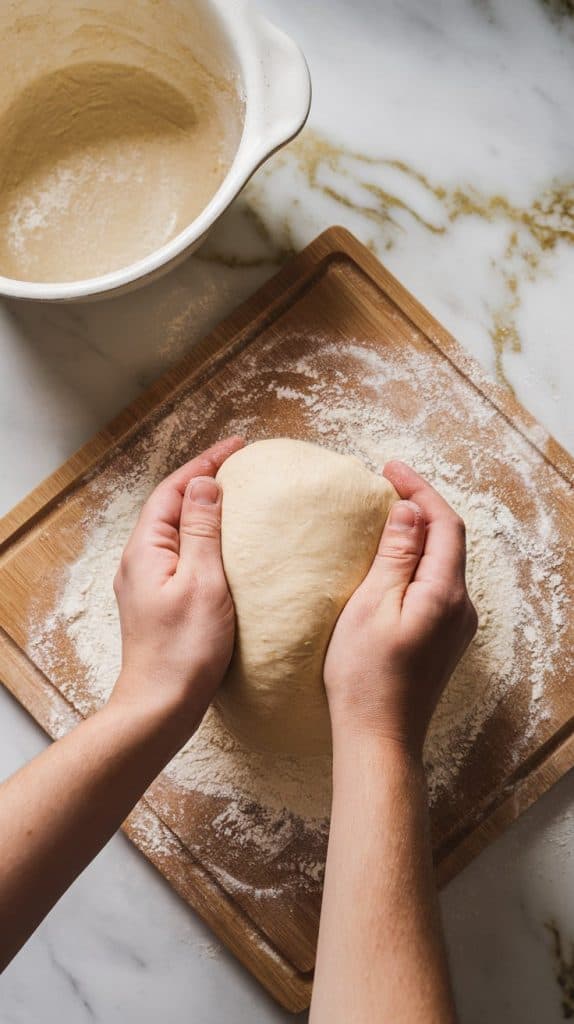 Step 3: Knead & Rise