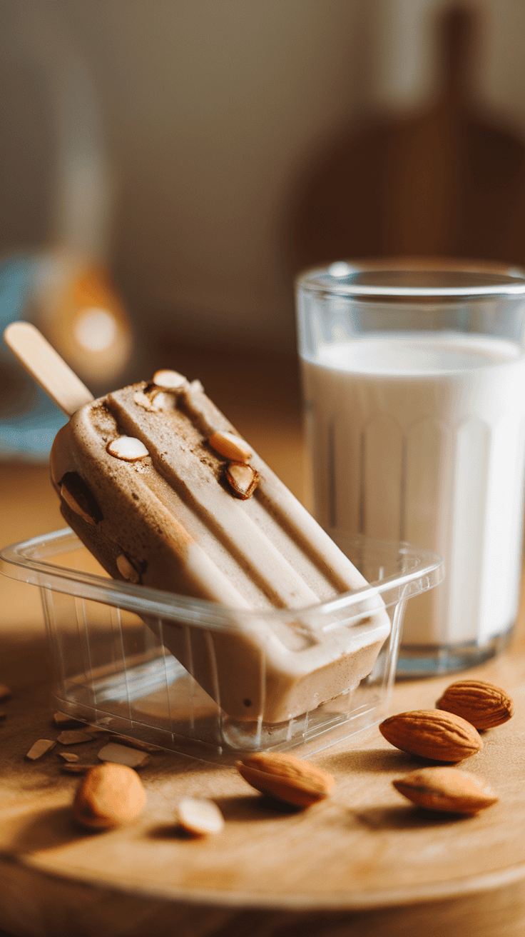 Caramel Macchiato Popsicles