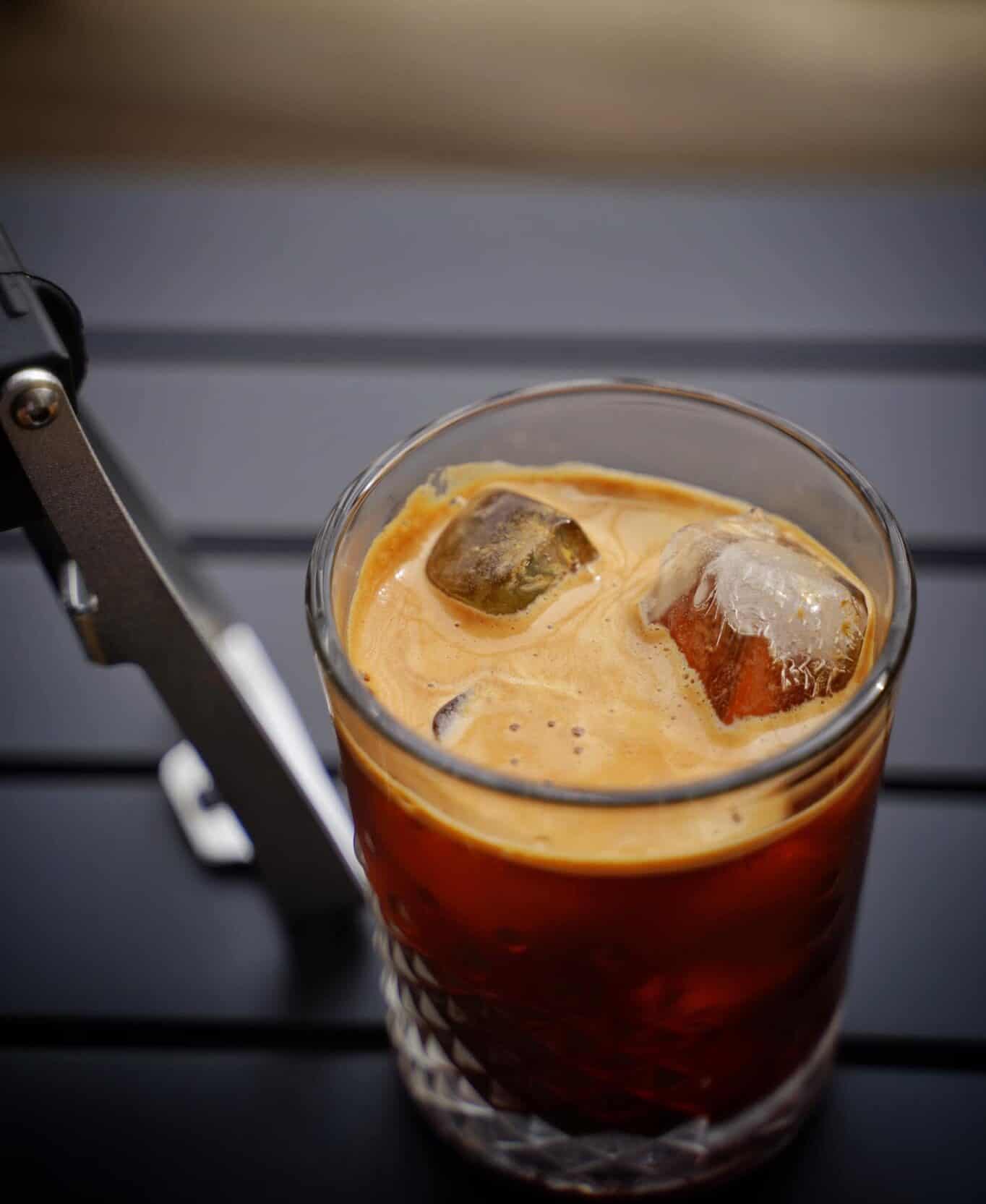 make an americano cup with starpresso