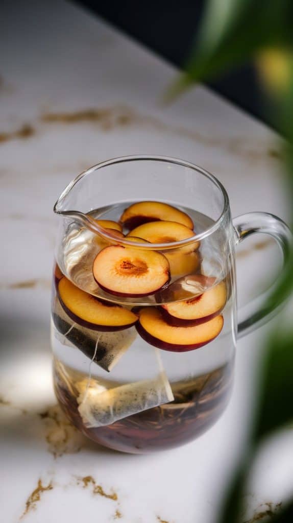 Cold Brew Plum Iced Tea