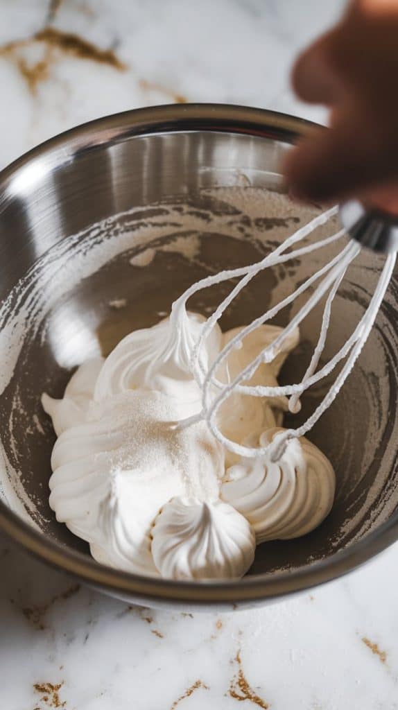 1. Make the Pavlova: