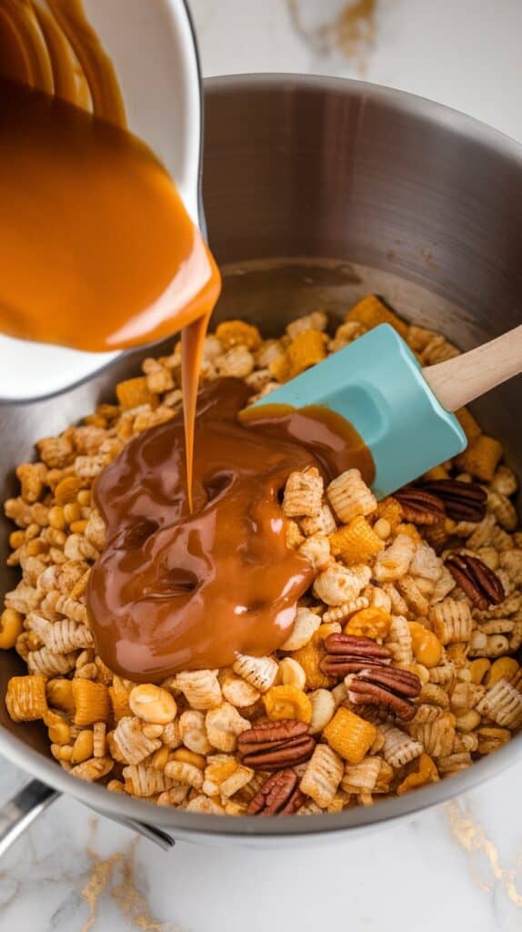 Step 3: Coat the mix