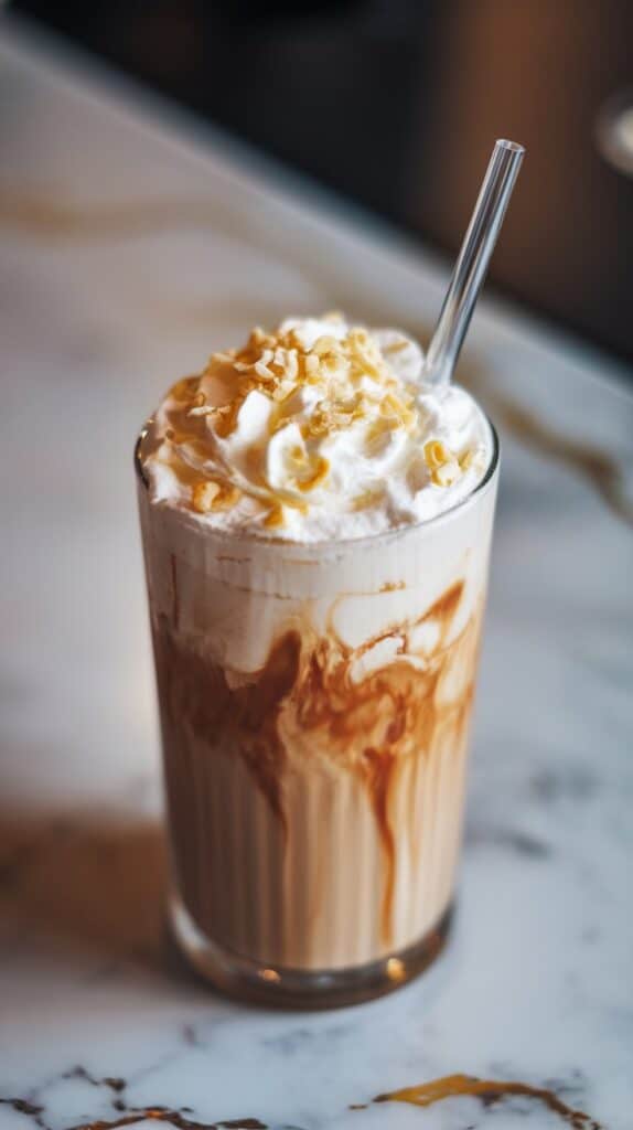 Frozen White Chocolate Coffee