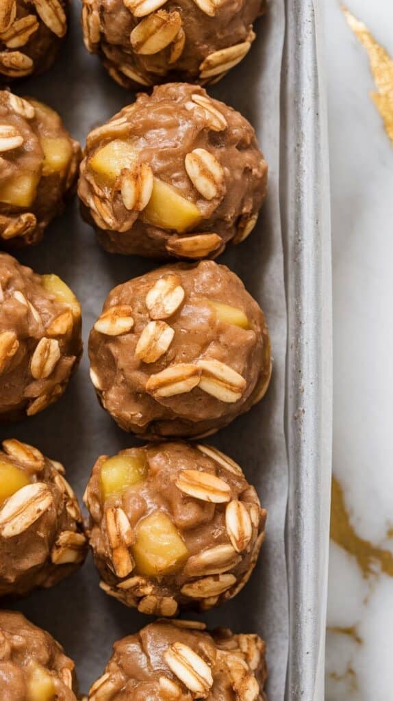 Apple Pie Protein Balls
