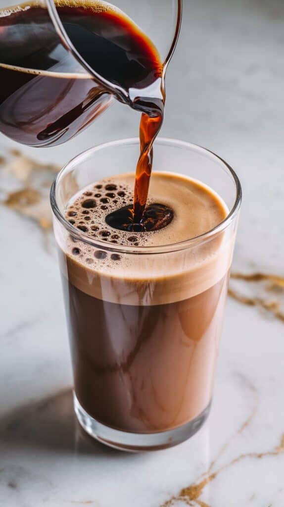 Mocha Macchiato with Sea Salt Foam