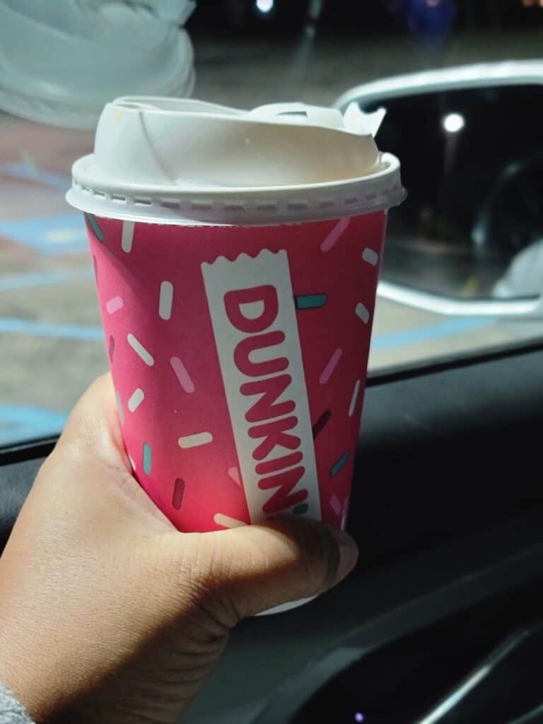 Blueberry Donut Butter Pecan Coffee - Dunkin' Hot Drinks