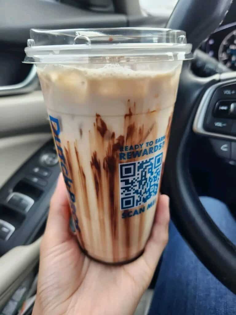 cookies and cream latte