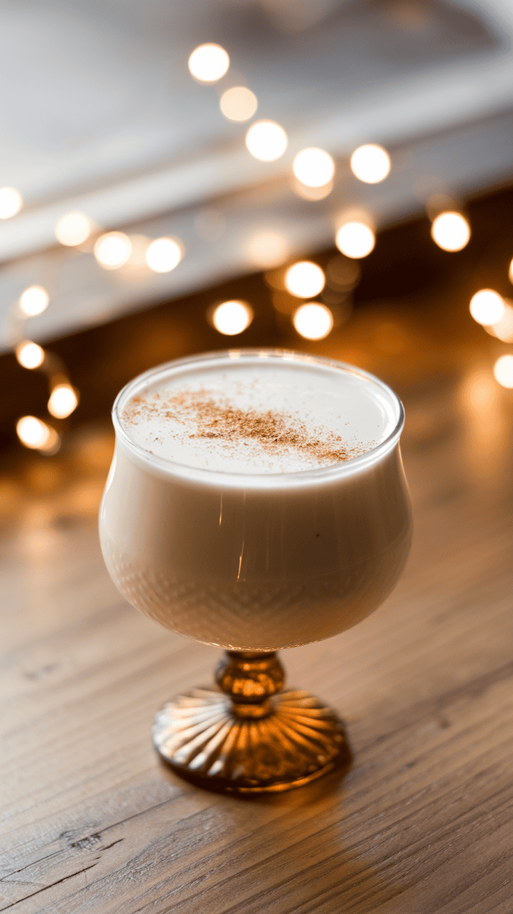 Eggnog Latte Cocktail