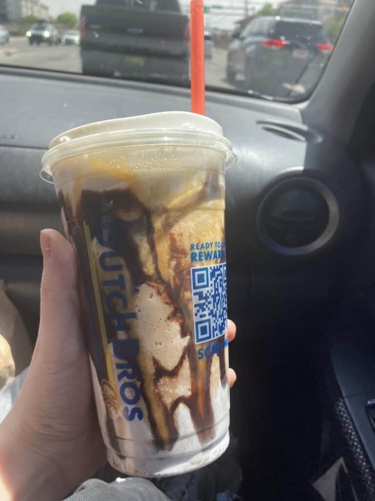 german chocolate freeze, add cinnamon, picture perfect and parfait style