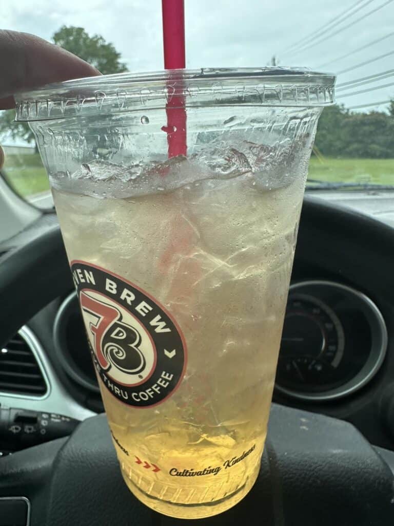 peach lemonade
