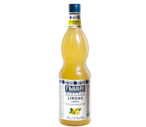 Fabbri Flavoring Syrup, Lemon, Made in Italy, 33.8 Ounce (1