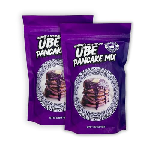 Ninong's Dessert Lab Ube Pancake Mix, Ube Flavored Buttermilk Pancake