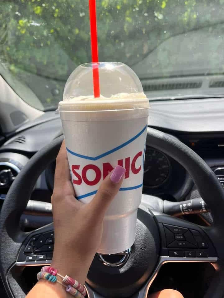 Dragon fruit Coconut Cream Slush