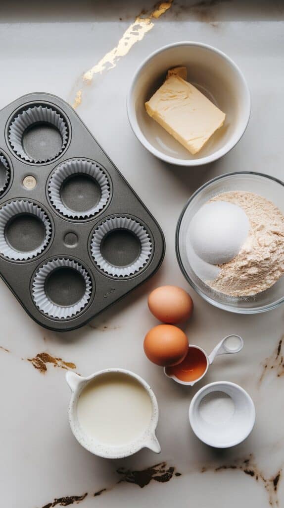 Vanilla Rose Cupcakes
