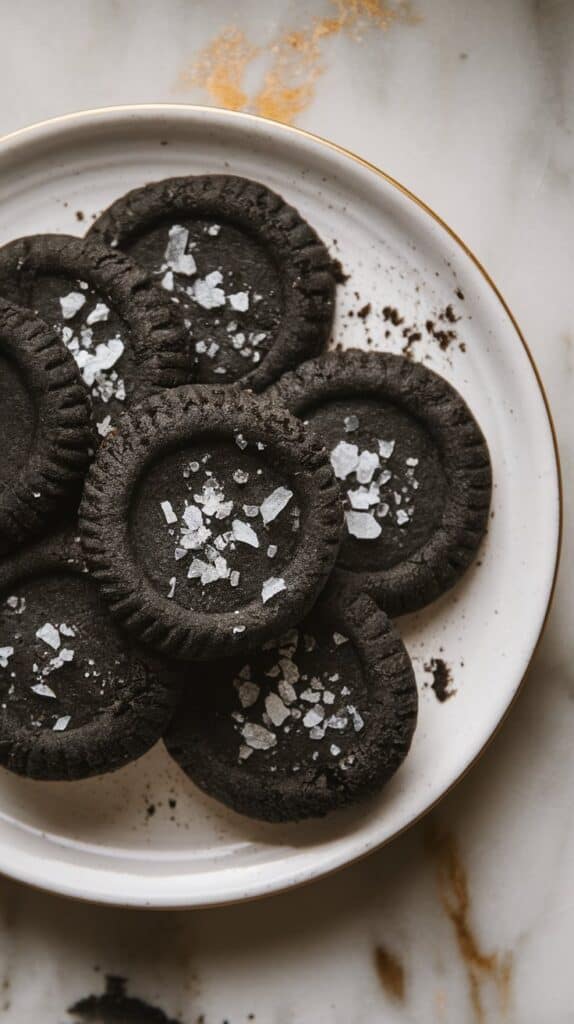 Charcoal Shortbread