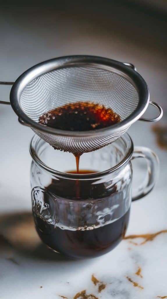 Strain the Cold Brew